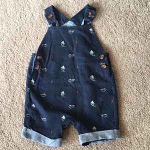 Junior J Navy Blue Overalls